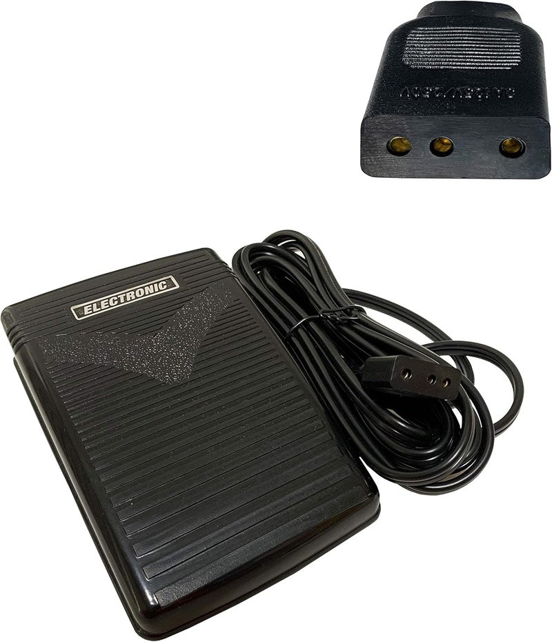 HimaPro Foot Control Pedal and Power Cord for Domestic and Imported Sewing Machines - Variable Speed Control (Kenmore 3 Pin 032270116) - Image 1